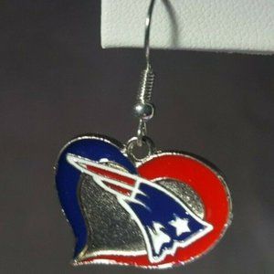 New England Patriots NFL Fashion Earrings NEW